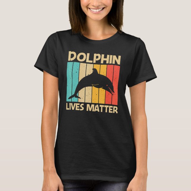 T-shirt Dauphin cool Pour Hommes Dauphins Beluga Whale S (Devant)