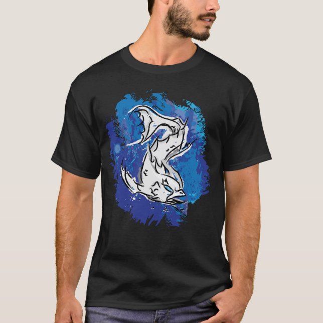 T-shirt Dauphin de Caïd (Devant)