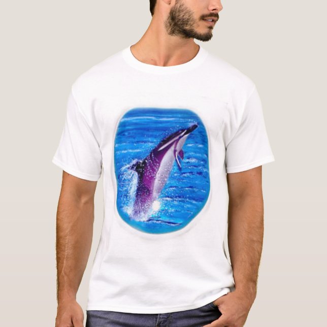 T-shirt Dauphin de fileur (Devant)