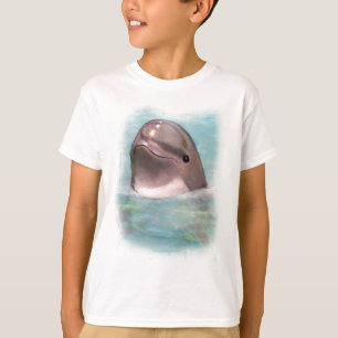 T-SHIRT DAUPHIN HEUREUX