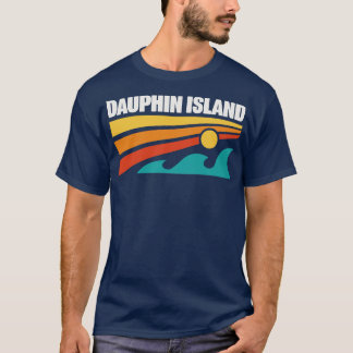 T-shirt Dauphin Island Alabama Beach Mobile Bay Gulf of Me