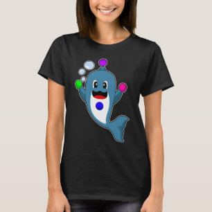 T-shirt Dauphin Juggler Juggle