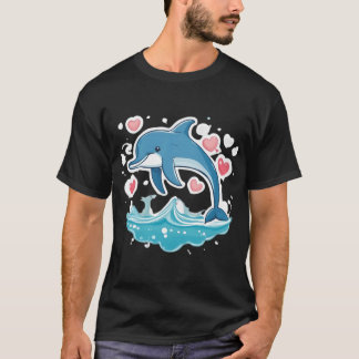 T-shirt Dauphin mignon