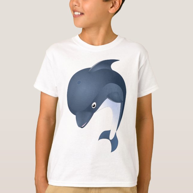 T-shirt Dauphin Océan (Devant)