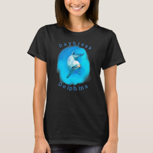 T-shirt Dauphin sous-marin Daybreak école élémentaire Ut S