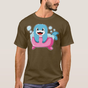 T-shirt Dauphin Sur Baignoire