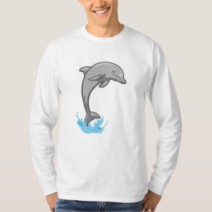 T-shirt Dauphin sur l'eau