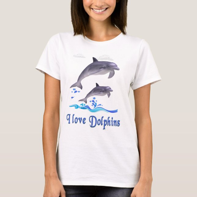 T-shirt dauphins (Devant)