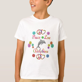 T-shirt Dauphins d'amour de paix