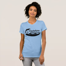 T-shirt Dauphins de Bleu Bébé pour femmes