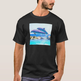 T-shirt Dauphins de l'Atlantique à bec