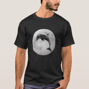 T-shirt Dauphins, Lune étoilée de l'océan, Protecti enviro