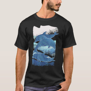 T-shirt Dauphins Poisson Dauphin Mer Dauphinarium Nature C