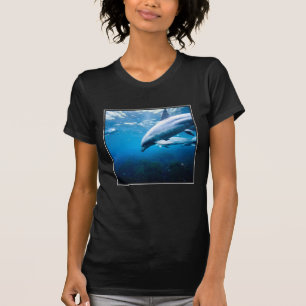 T-shirt Dauphins sous-marins