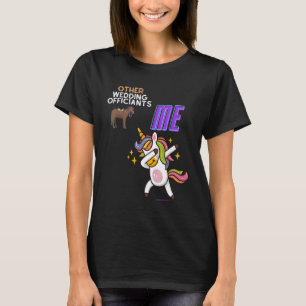T-shirt D'autres officiels Mariages et moi, prédicateur du