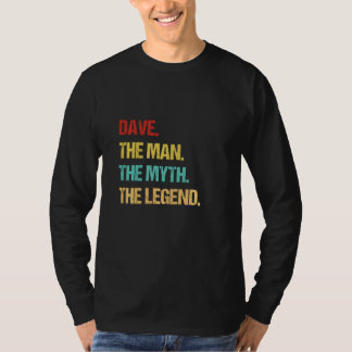 T-shirt Dave L'Homme Le Mythe La Légende