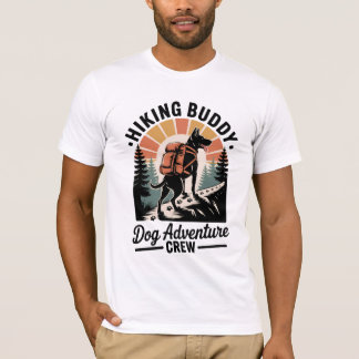 T-Shirt d'aventure pour amateur de chiens compagno