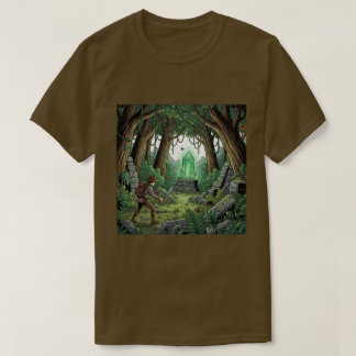 T-Shirt d'Aventure sur le Sentier de la Forêt d'Ex