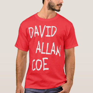 T-shirt David Allan Coe Mystérieux Rhinestone Cowboy Tribu