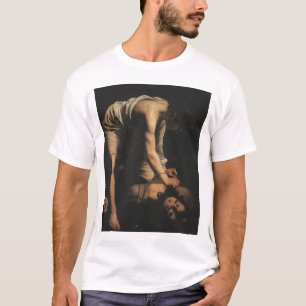 T-shirt David avec la tête de Goliath
