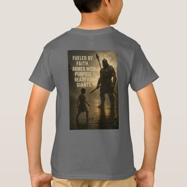 T-shirt David contre Goliath (Dos)