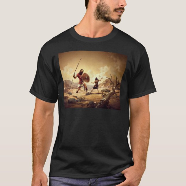 T-shirt David et Goliath (Devant)