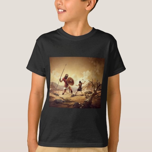 T-shirt David et Goliath (Devant)