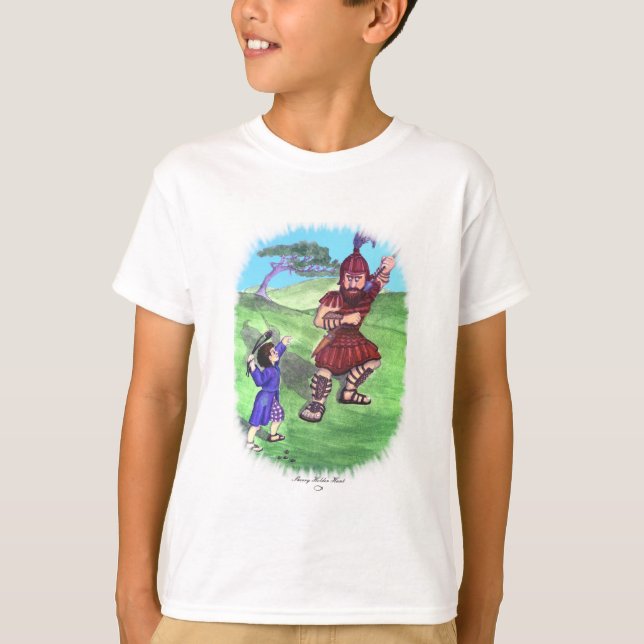 T-SHIRT DAVID ET GOLIATH (Devant)