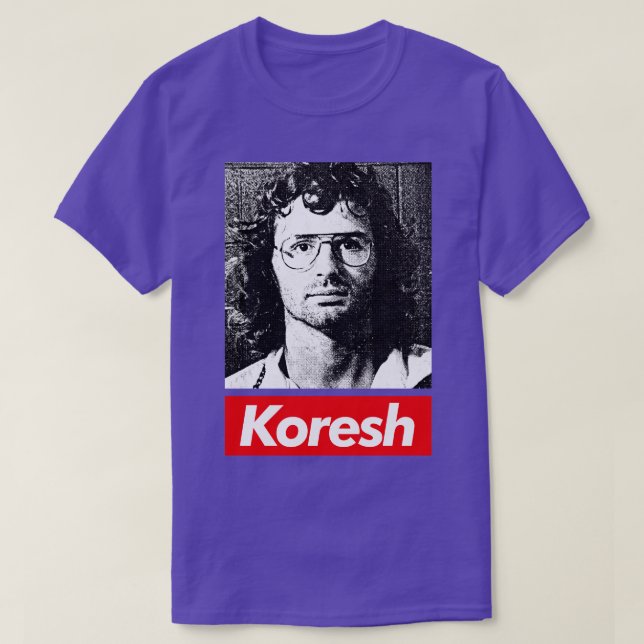 T-shirt David Koresh 90s Style esthétique Tribute Design (Design devant)