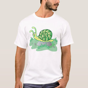 T-shirt David l'escargot