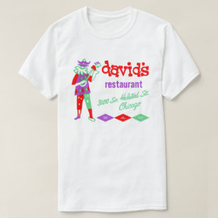 T-shirt David's Restaurant, Bridgeport, Chicago, IL