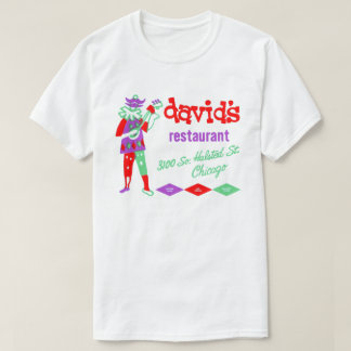 T-shirt David's Restaurant, Bridgeport, Chicago, IL