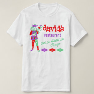 T-shirt David's Restaurant, Bridgeport, Chicago, IL