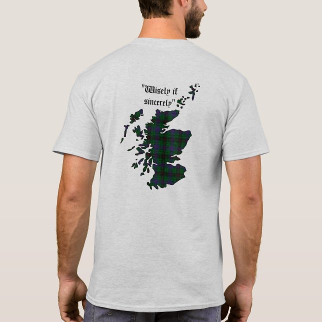 T-shirt Davidson Clan Adulte (Dos)