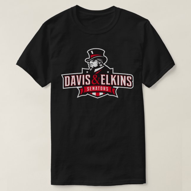 T-shirt Davis amp Elkins College (Design devant)