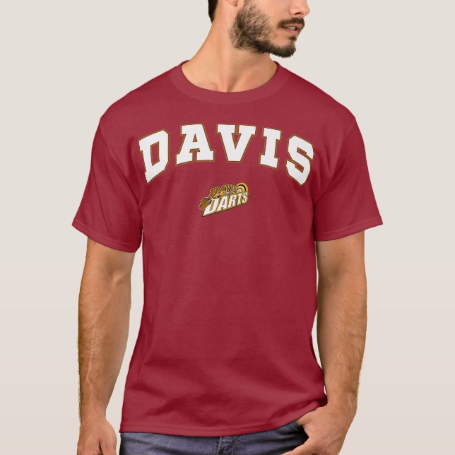 T-shirt Davis Lycée Darts Premium (Devant)