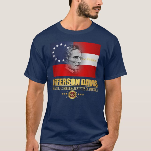 T-shirt Davis (patriote du sud) (Devant)