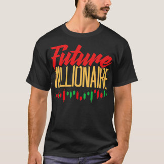 T-shirt Day Trading Future Millionaire Stock Market