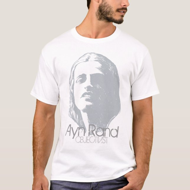 T-shirt d'Ayn Rand (Devant)
