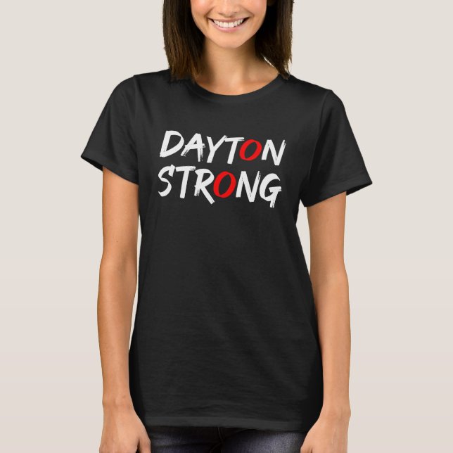 T-shirt Dayton Strong Ohio Women Men (Devant)