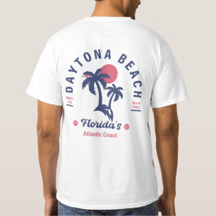 T-shirt Daytona Beach Florida Retro Sunset Souvenirs
