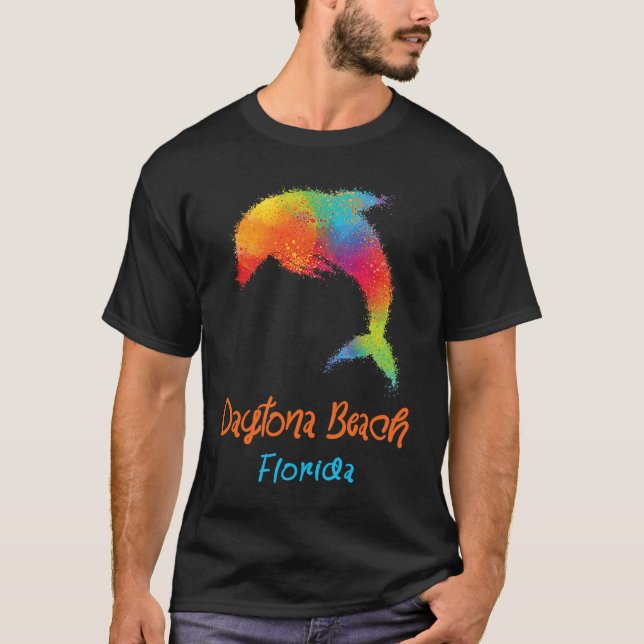 T-shirt Daytona Beach  Florida  Souvenir  1 (Devant)