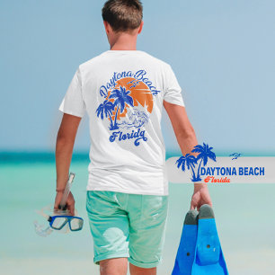 T-shirt Daytona Beach Floride Vacances d'été 80s