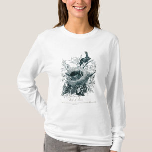 T-shirt d'Birds Sketch de tante Abby's