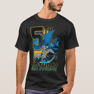 T-shirt DC Comics Batman 5e anniversaire Bat Swing Action