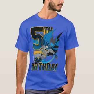 T-shirt DC Comics Batman 5th Birthday Classic Super Hero P