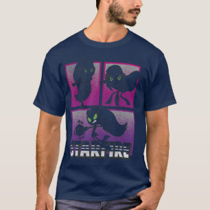 T-shirt DC Comics Teen Titans Go Starfire Panneaux d'actio