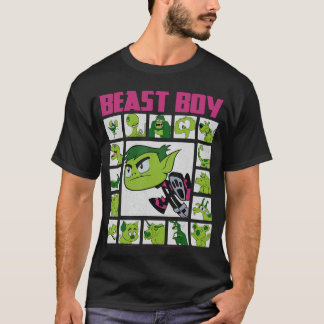 T-shirt DC Comicseenitans Go Beast Boy Bo Up vintage