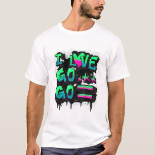 T-shirt Dc I Love Go Music For Kids And Adults