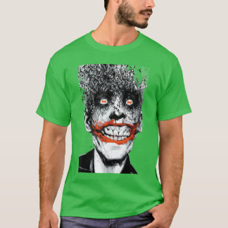 T-shirt DC Joker Comic Cover Bats Jock girl